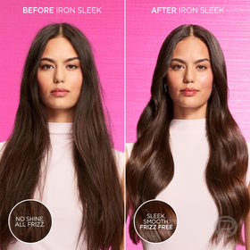 L'Oreal Paris Iron Sleek conditioner with matching shampoo and treatment for complete system benefit