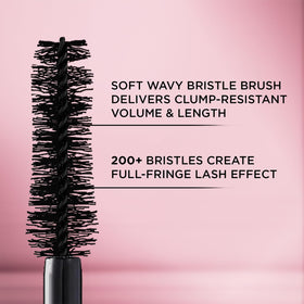 L'Oreal Paris worn on model for natural full lashes and enhanced eye definition