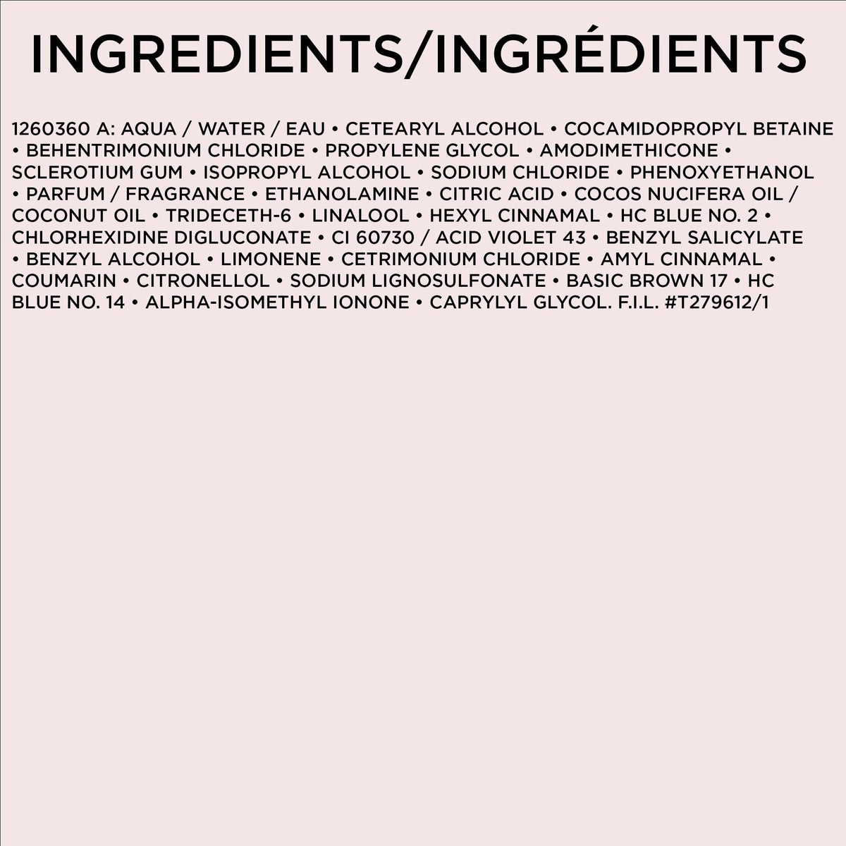 L'Oreal Paris Le Color Gloss packaging label detail highlighting vegan, no-mix formula