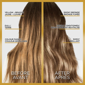 L'Oreal Paris Le Color Gloss being applied in the shower for fast toning and conditioning