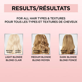 L'Oreal Paris application image in shower showing quick 15-minute in-shower use benefit