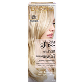 L'Oreal Paris front tube image showing Cool Blonde packaging and benefit of easy toning