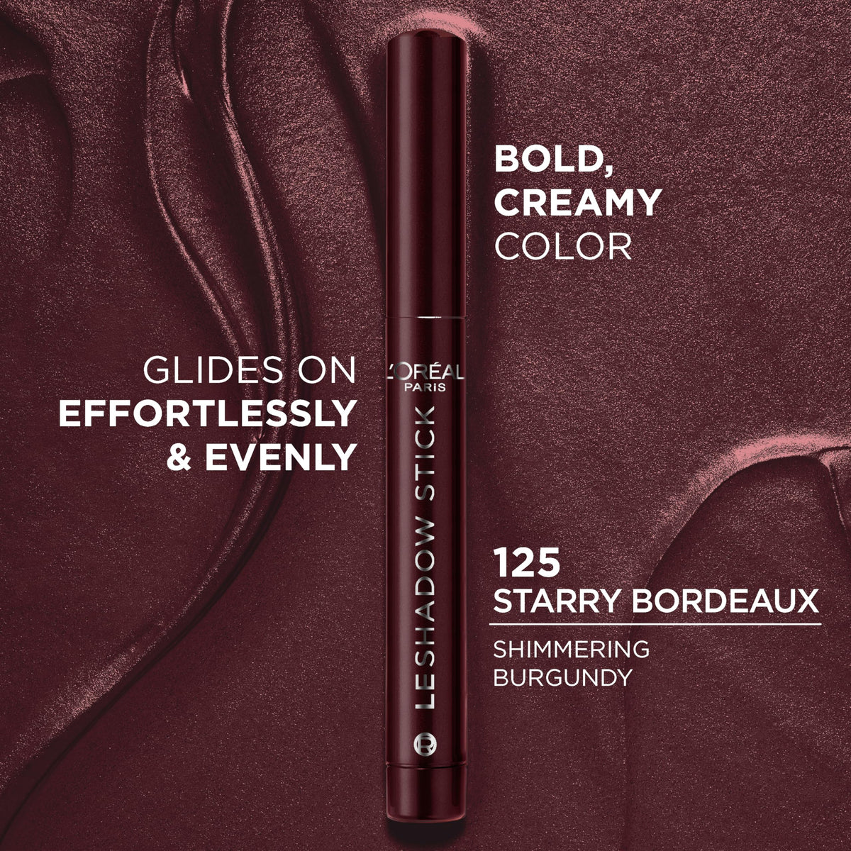 L'Oreal Paris stick closed packaging highlighting travel-friendly cap and convenience