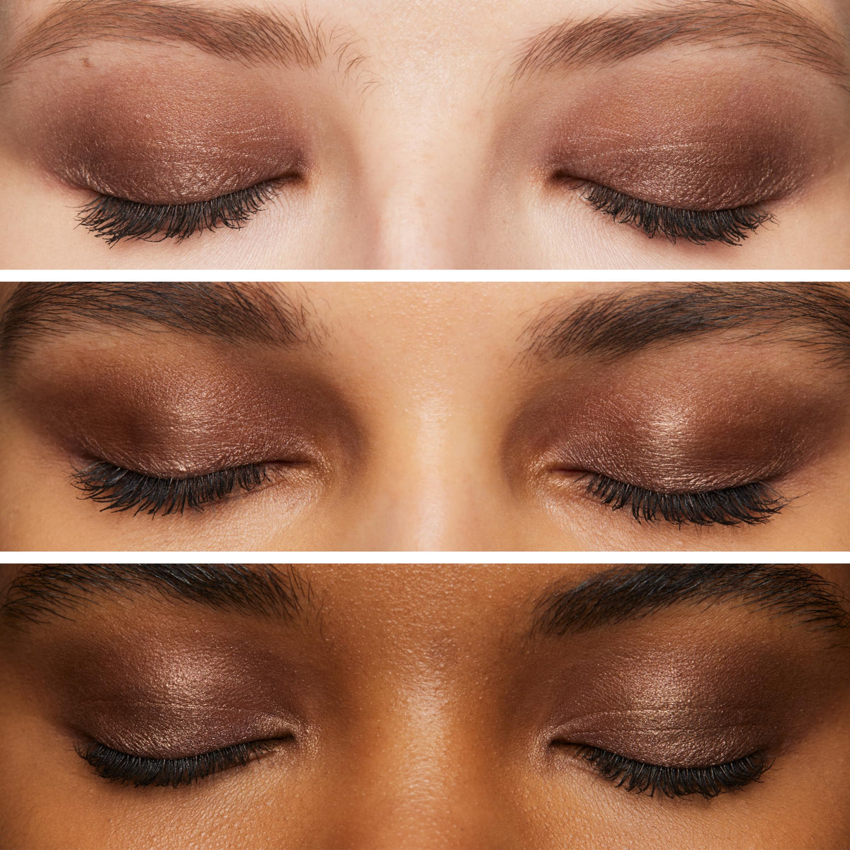 L'Oreal Paris Le Shadow Stick open tip displaying creamy texture for smooth application
