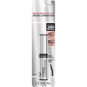 L'Oreal Paris on vanity showing everyday use and water-resistant benefit