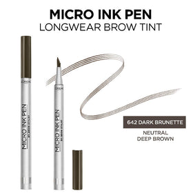 L'Oreal Paris finished brow look in lifestyle setting for lasting hold