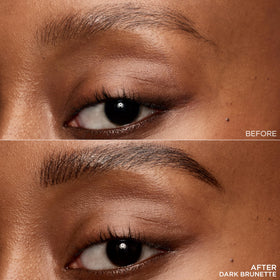 L'Oreal Paris model applying pen for easy everyday shaping