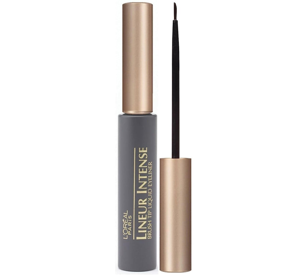 L'Oreal Paris front packaging showing sleek black eyeliner pen and brand