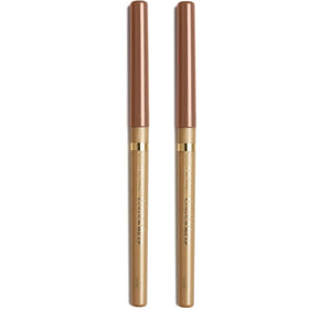 L'Oreal Paris lip liner front packaging showing product and shade Toffee To Be benefits precise definition