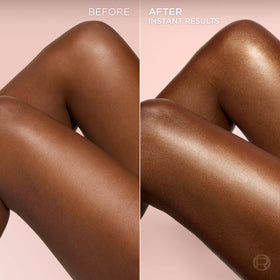 L'Oreal Paris label close-up showing ingredients and benefits