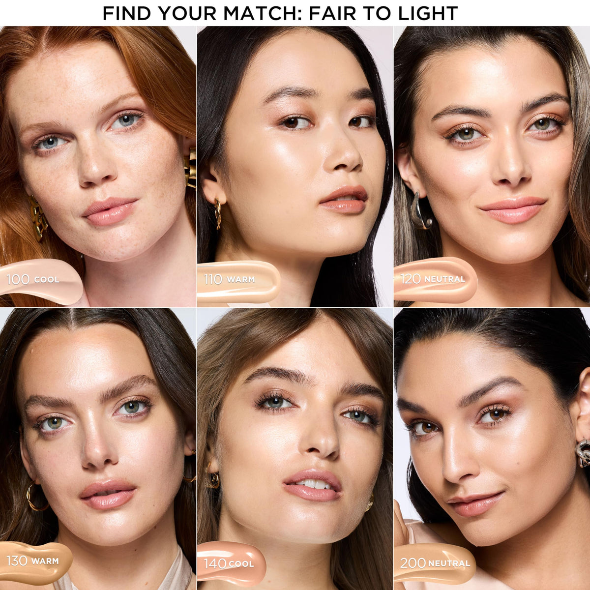 L'Oreal Paris on-model skin illustrating natural glow and evened complexion