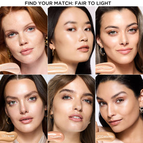 L'Oreal Paris on-model skin illustrating natural glow and evened complexion