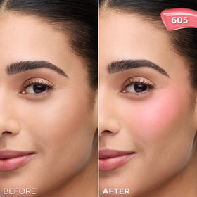 L'Oreal Paris on-skin swatch on arm, true shade payoff and dewy finish