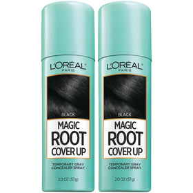 L'Oreal Paris front packaging showing spray cans and product clarity benefit