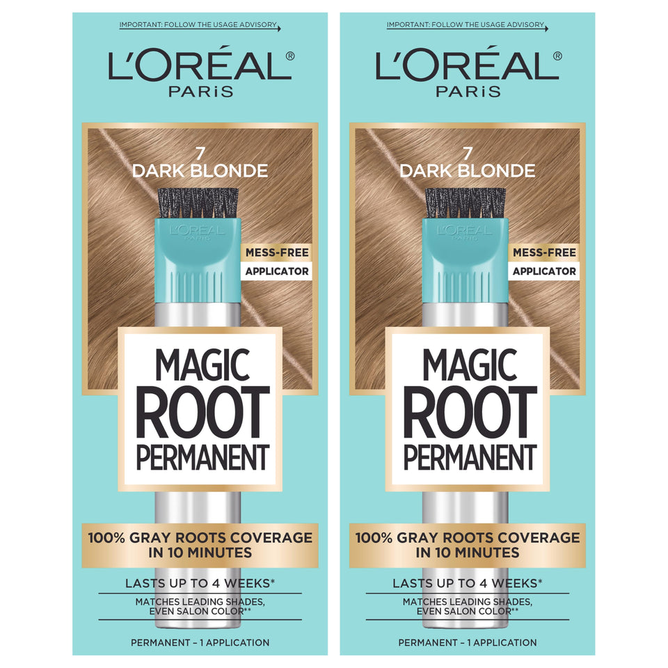 L'Oreal Paris front packaging showing shade and quick 10-minute benefit