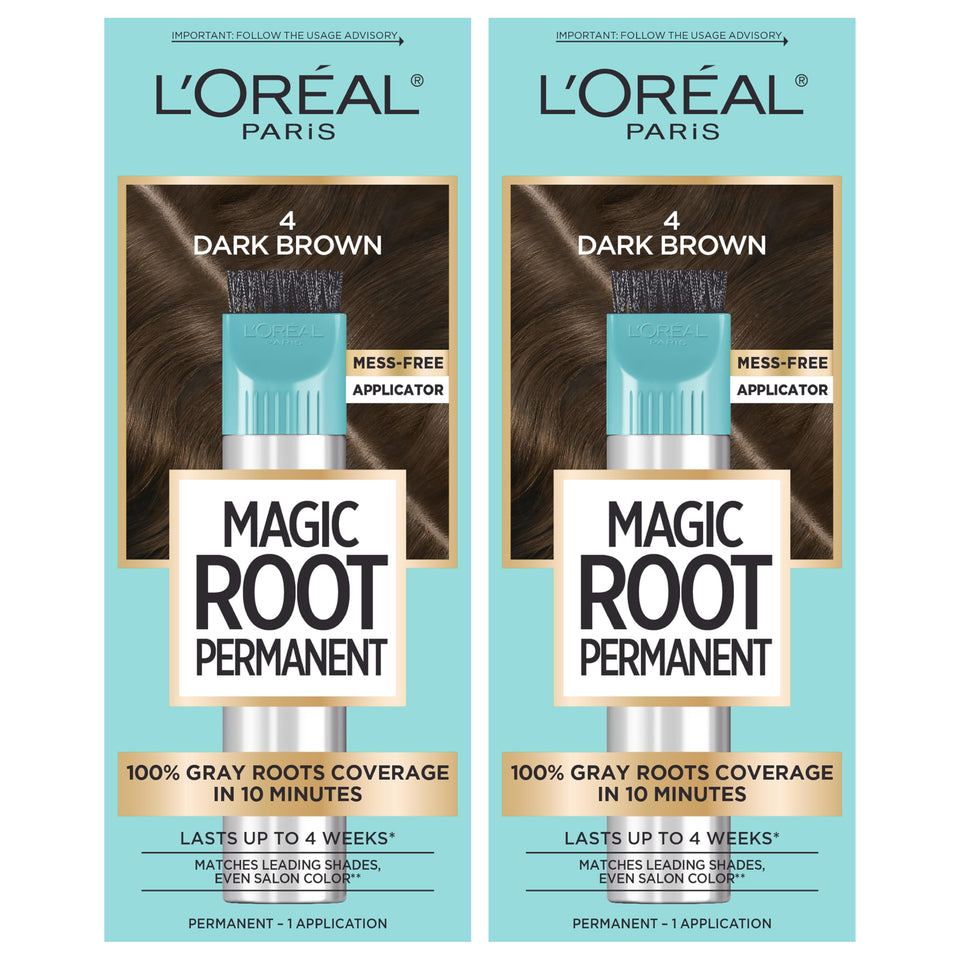 L'Oreal Paris front packaging showing shade and quick 10-minute benefit