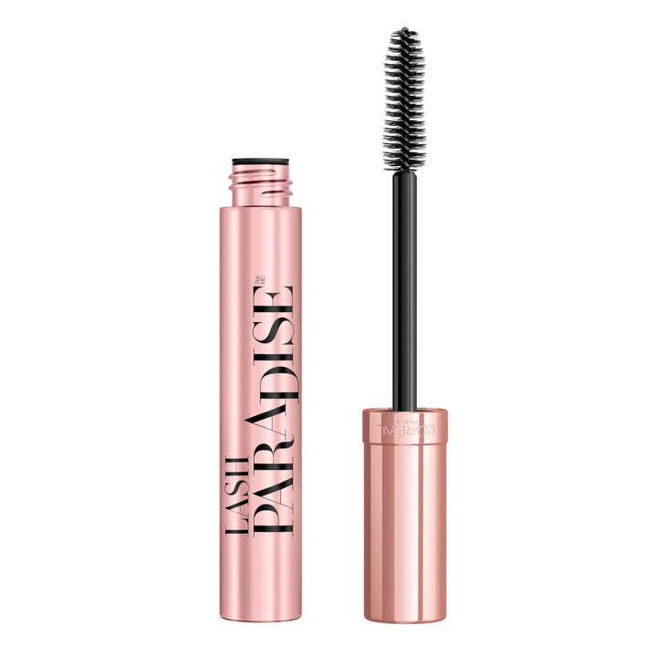 L'Oreal Paris mascara front packaging showing sleek tube and shade for bold lashes