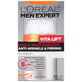 L'Oreal Paris Men Expert front packaging showing product label and size benefit