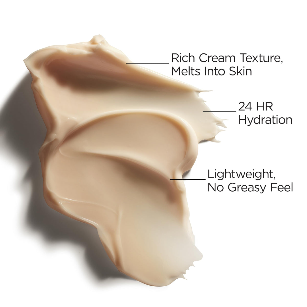 L'Oreal Paris shea butter ingredient closeup emphasizing deep hydration