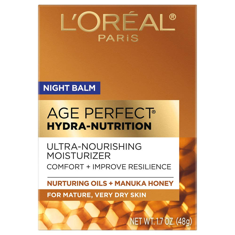 L'Oreal Paris front jar view showing packaging and ultra-nourishing balm
