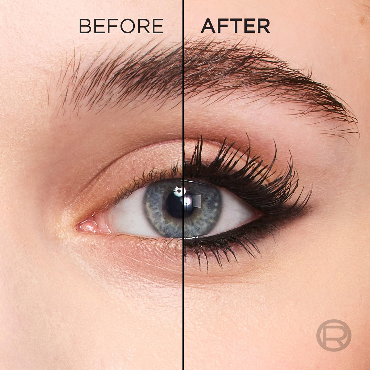 L'Oreal Paris application on upper lash line demonstrating precise, intense definition benefit
