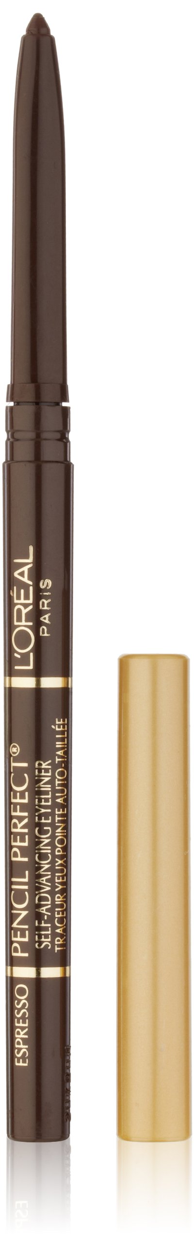 L'Oreal Paris Pencil Perfect front packaging showing shade Expresso and benefits