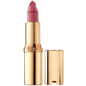 L'Oreal Paris lipstick front packaging showing Peony Pink, vibrant and elegant