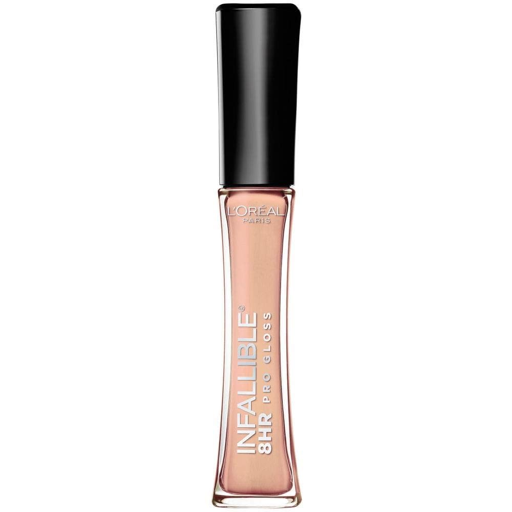 L'Oreal Paris front packaging showing Petal gloss and brand for quick identification and shelf appeal