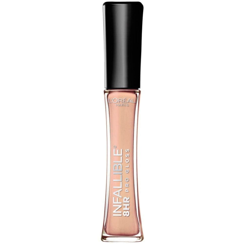 L'Oreal Paris front packaging showing Petal gloss and brand for quick identification and shelf appeal
