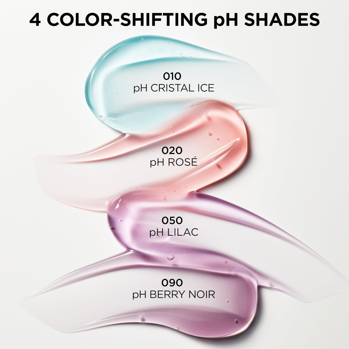L'Oreal Paris product on lips during application showing personalized color transformation