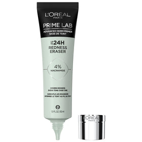 L'Oreal Paris front packaging showing bottle and label, communicates professional benefits
