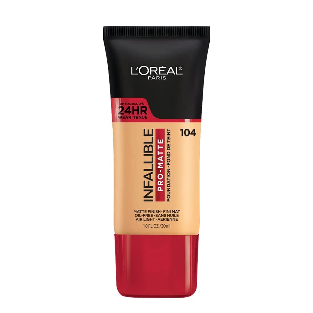 L'Oreal Paris front bottle shot showing label and shade for easy purchase