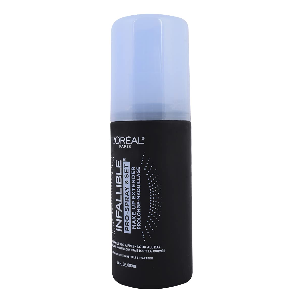 L'Oreal Paris nozzle releasing fine mist for even application benefit
