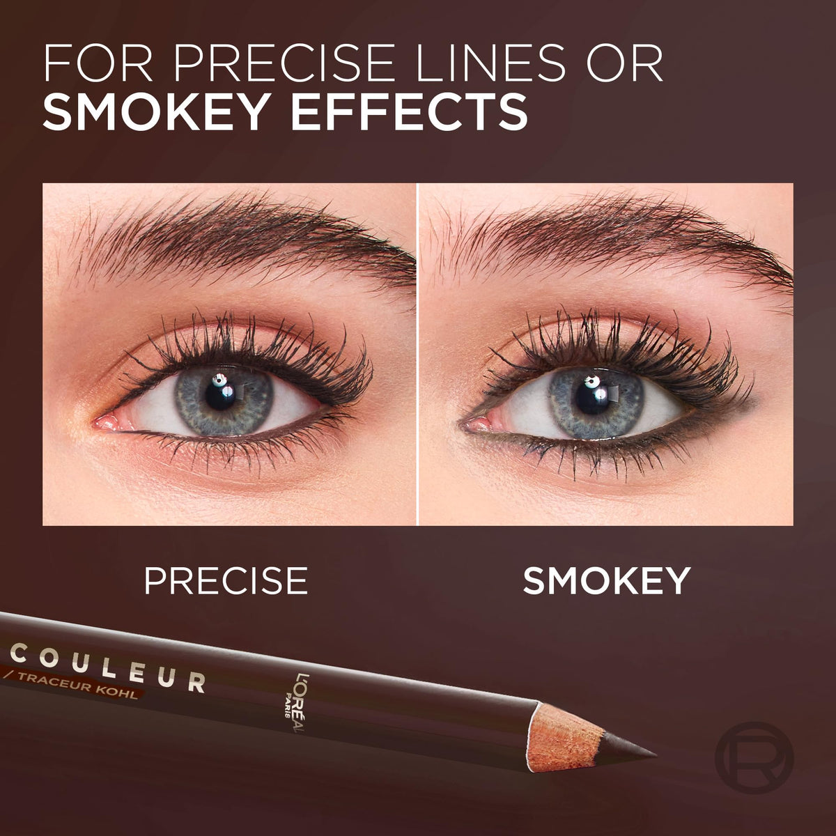 L'Oreal Paris pencil on vanity styling suggesting everyday beauty routine