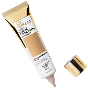 L'Oreal Paris pump and cap detail highlighting easy dispensing benefit