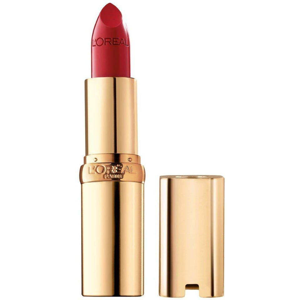 L'Oreal Paris front packaging showing Red Passion shade and elegant finish