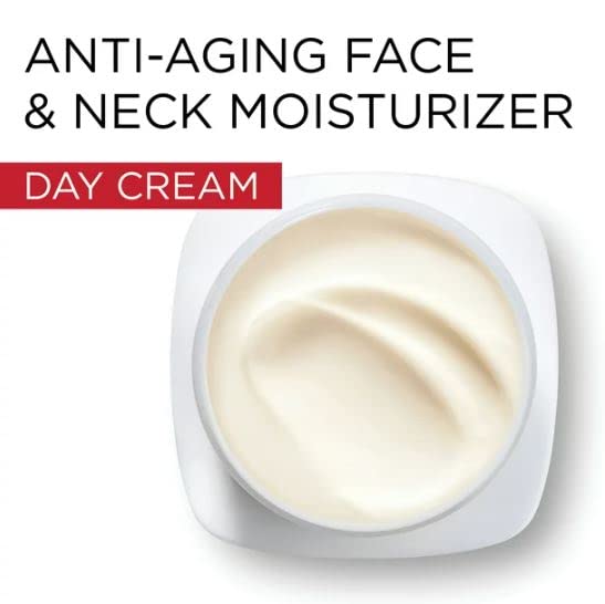 L'Oreal Paris application on face and neck illustrating contouring use