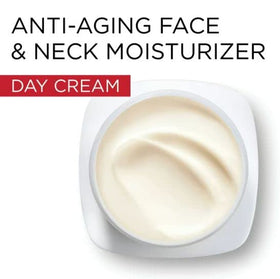 L'Oreal Paris application on face and neck illustrating contouring use