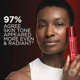 L'Oreal Paris creamy-serum texture on fingertip demonstrating rich hydration