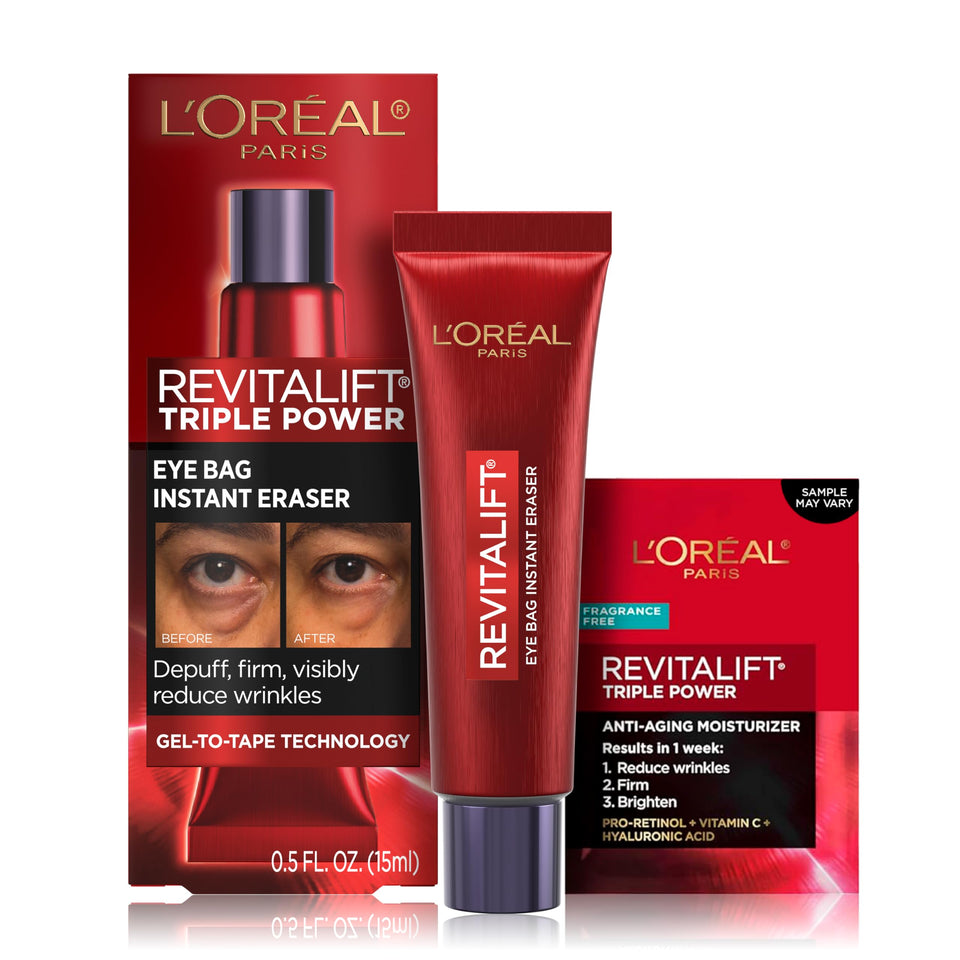 L'Oreal Paris front packaging showing product and size, easy recognition benefit