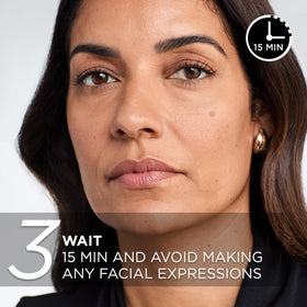 L'Oreal Paris label and ingredients panel, clear product information benefit