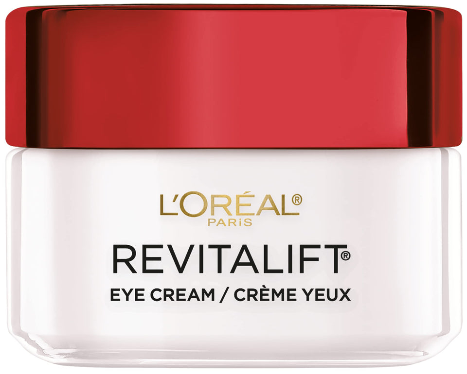 L'Oreal Paris front jar shot showing compact 0.5 oz travel-friendly size