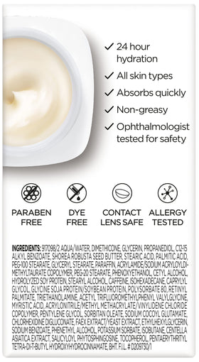 L'Oreal Paris illustrative before and after under-eye brightening benefit