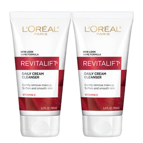 L'Oreal Paris front packaging showing product label and pack of two, easy recognition benefit