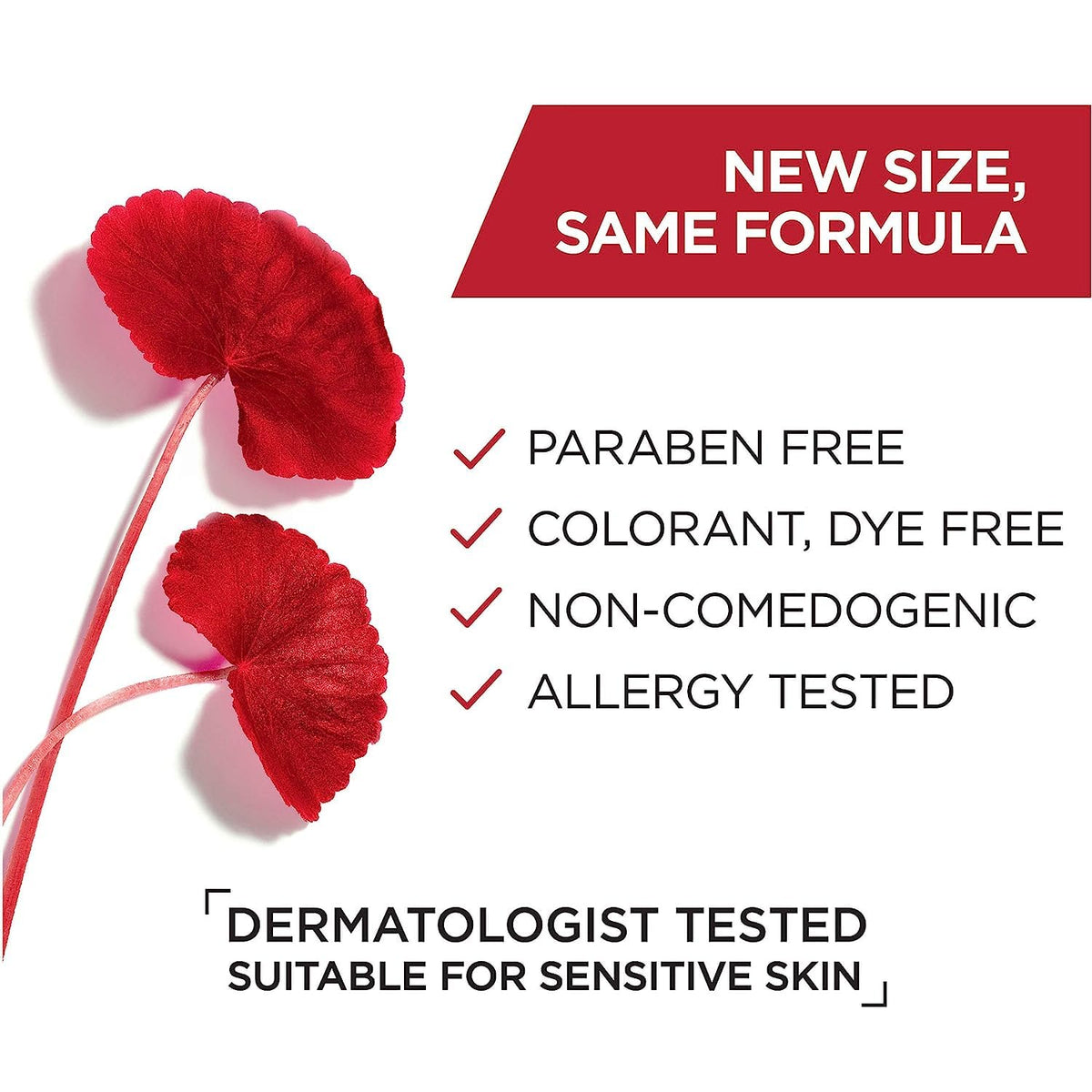 L'Oreal Paris product label close-up highlighting active ingredients