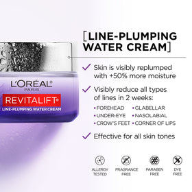 L'Oreal Paris hyaluronic acid serum sample packet included for layered hydration benefits