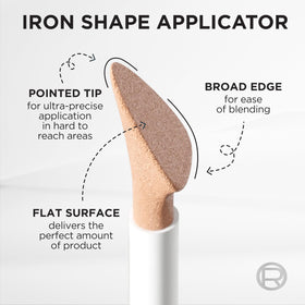 L'Oreal Paris serum texture on skin illustrating lightweight hydration