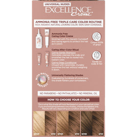 L'Oreal Paris shade swatch 7N Natural Dark Blonde for tone preview