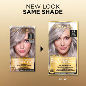L'Oreal Paris Shine Protect Conditioner closeup preserving color sheen