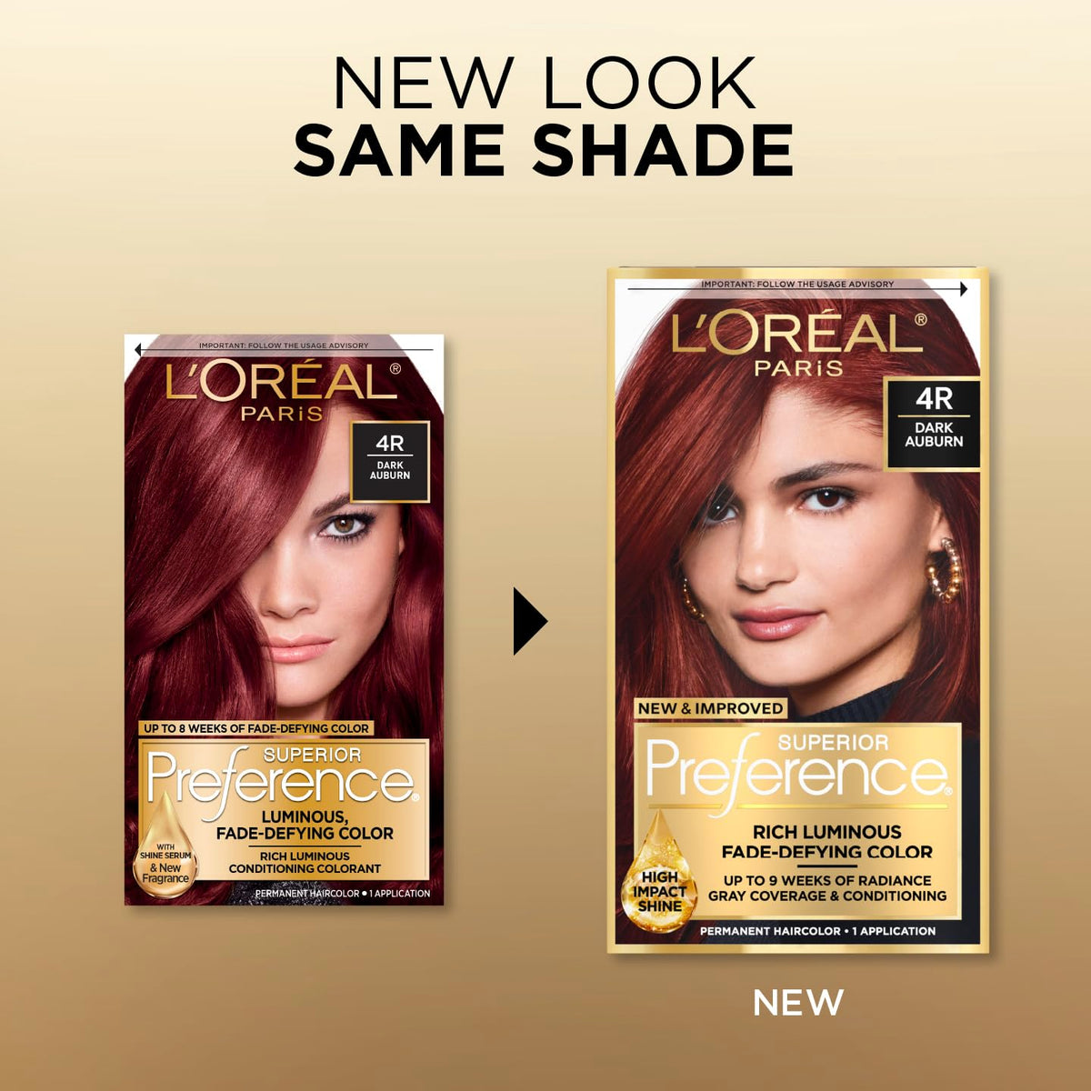 L'Oreal Paris Shine Protect Conditioner label highlighting UV filter benefit